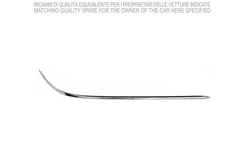 Modanatura Cromata Destra Mercedes Classe C W203 2000-2004 | OE A2038858221