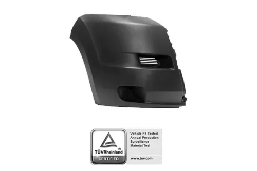 Front Right Corner with Tow Hook Cap Prepared for Fog Light Citroen Ducato 2006 OE 735423156 - 7401FG