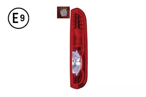 Right Rear Light Without Bulb Holder Nissan Trafic 2006 OE 8200415251 - 4449447 - 2654500Q0A
