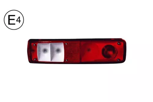 Left Rear Light with Side Connector and License Plate Light Renault Premium OE 7420802348 - 20802348