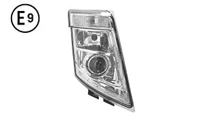Faro Destro Manuale Hid Base Cromata Senza Lampadina (H7-D2S-Py21W-Led) Volvo Fh3 OE 21035644 - 21323113