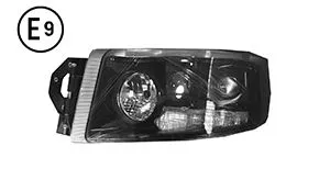 Faro Sinistro Manuale Nero (H3-H7-H15-Py21W-W5W-Tipo He) Renault Nuovo Premium OE 7421554753