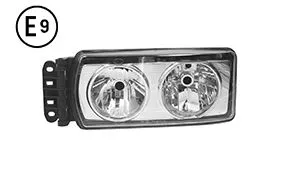 Left Electric Headlight Without Motor Without Bulb (H7-H7-W5W) Iveco Eurocargo Tector 140E18-180E30 OE 504238213