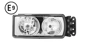 Right Headlight Manual Without Bulb (H7-H7) Iveco Stralis 2007 OE 504238093