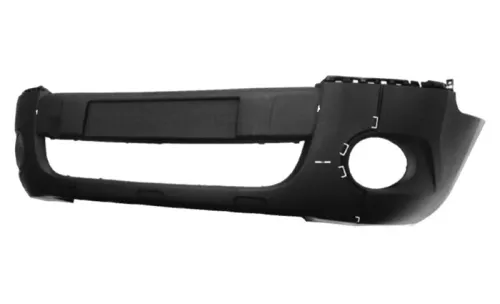 Front Bumper With Fog Light Holes With Primer Prepared Molding With Tow Hook Cap Peugeot Berlingo 2008 OE 7401QF