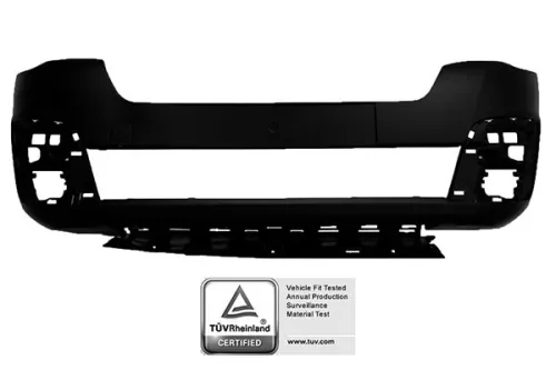 Paraurti Anteriore Nero Con Tracce Lavafari Con Tappo Gancio Traino Peugeot Berlingo 2015 OE 1613563580