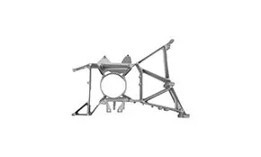 Supporto Faro Destro In Alluminio Daf Xf 95 1A - 2A Serie OE 1308795 - 1295614