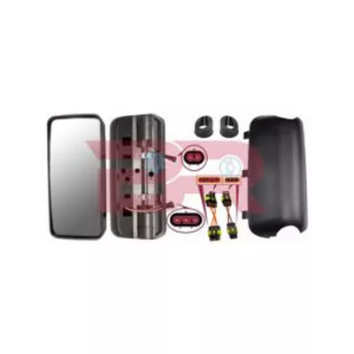 COMPLETE MEDIUM REARVIEW MIRROR WITH ELECTRIC HEATING