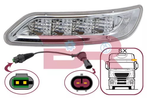 LEFT VISOR LIGHT STRALIS