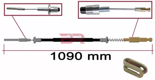FLEXIBLE CLUTCH TIE ROD