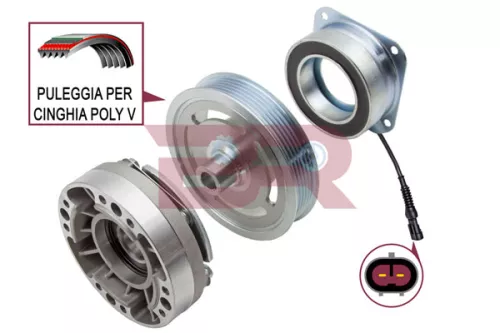 ELECTROMAGNETIC PULLEY