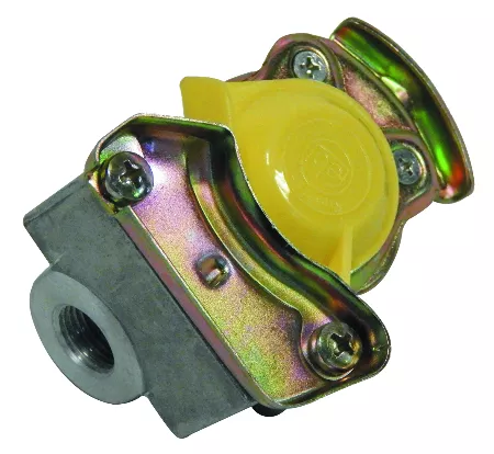 YELLOW SEMI-JOINT WITH VALVE FOR  TRAILERS