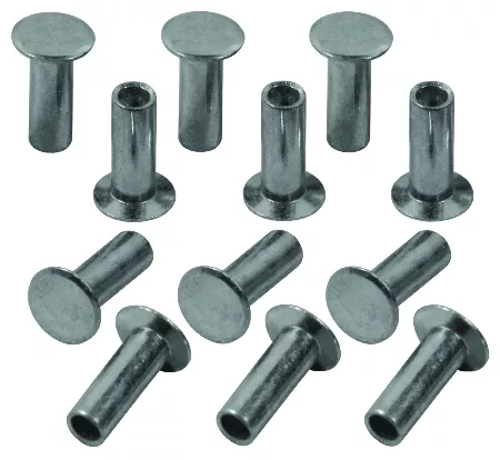RIVETTO FERRO SEMITUBOLARE TESTA CONICA 6,3X16-12-150°